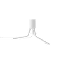 Tripod Base lav bordstander, mat hvid