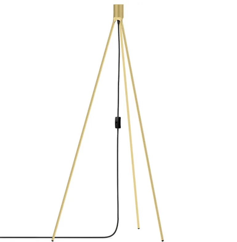 Tripod Floor gulvstander, messing