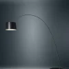 Twiggy Elle LED gulvlampe, sort