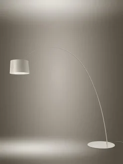 Twiggy Elle LED gulvlampe, grå