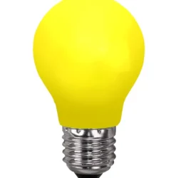 Udendørs LED OUT Ø55mm IP20 LED 1W E27, gul