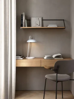 Versale bordlampe, hvid