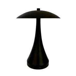 Vienna LED bordlampe / batterilampe, mat sort