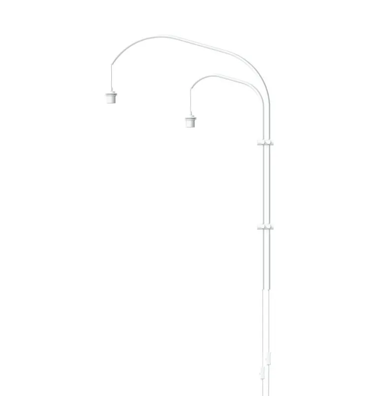 Willow double vægophæng, hvid