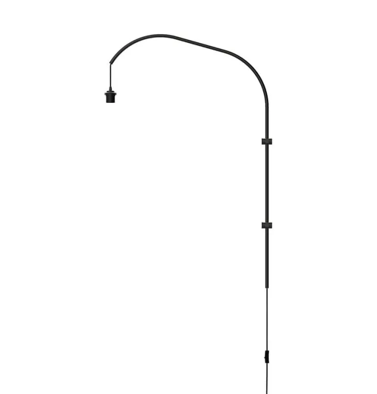 Willow single vægophæng, sort