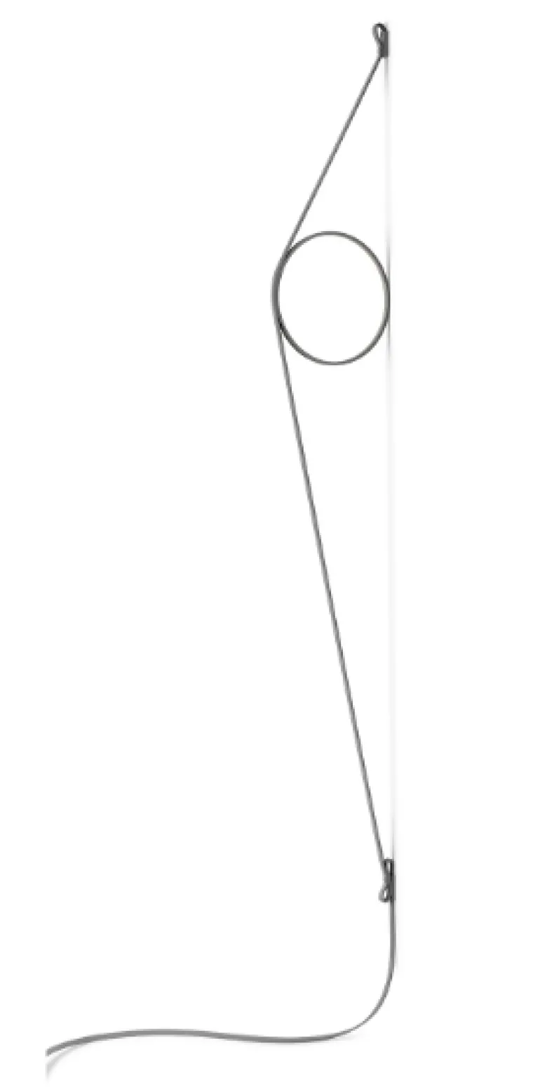 Wirering Væglampe, Grå/Grå