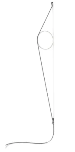 Wirering Væglampe, Grå/Hvid