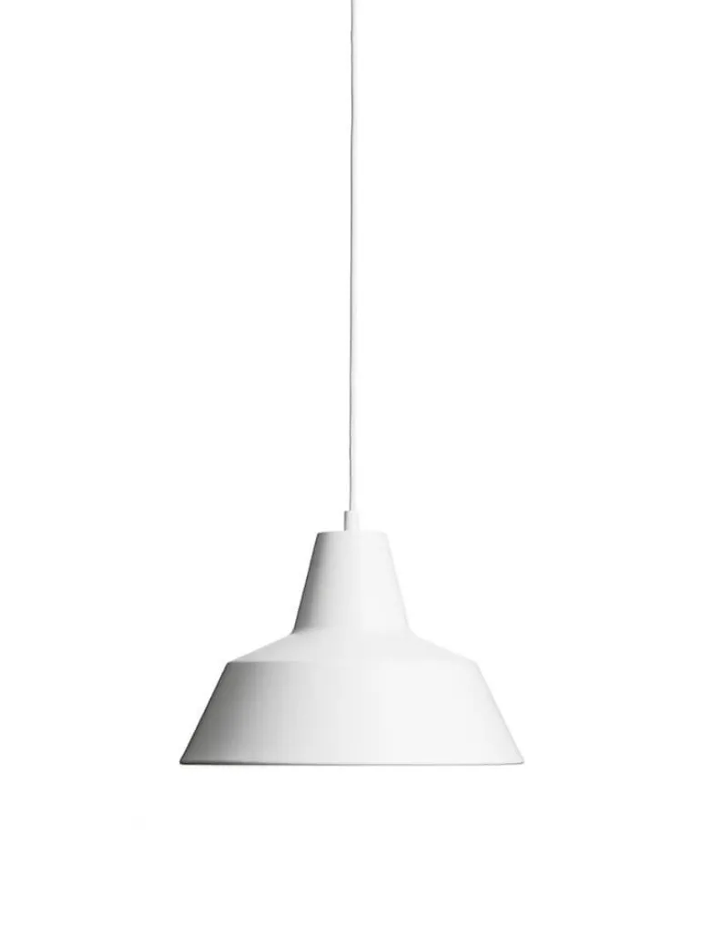 Workshop pendel W3, mat hvid