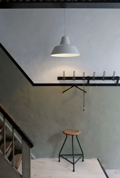 Workshop pendel W2, mat hvid