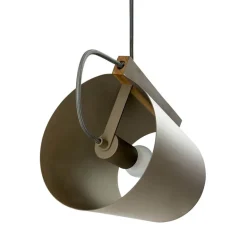 Wum skrå stor pendel, mat grå